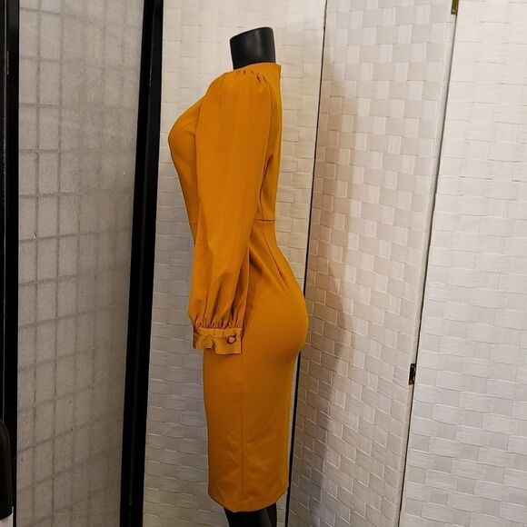 BRAND NEW CALVIN KLEIN WOMEN'S BUBBLE SLEEVE SHIFT DRESS - Picture 10 of 16